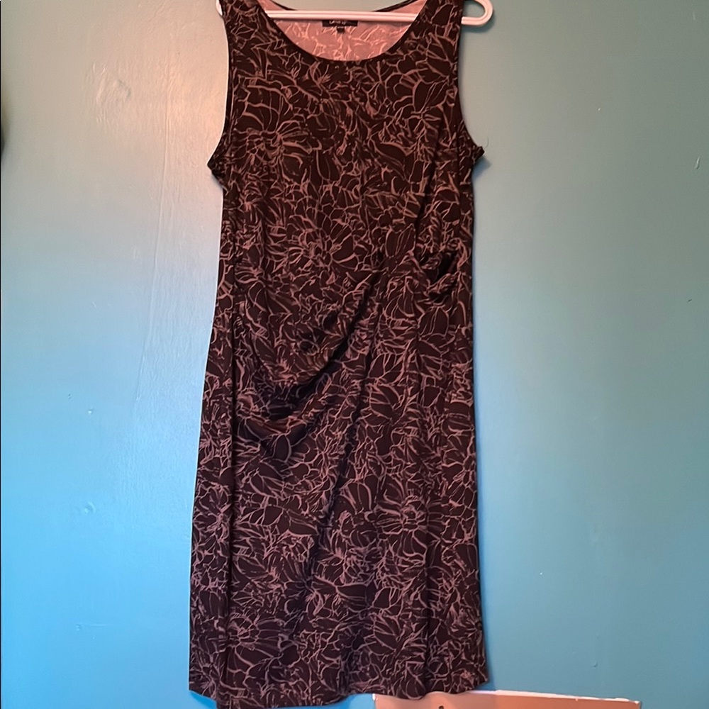 George Black Sleeveless Sheath Dress